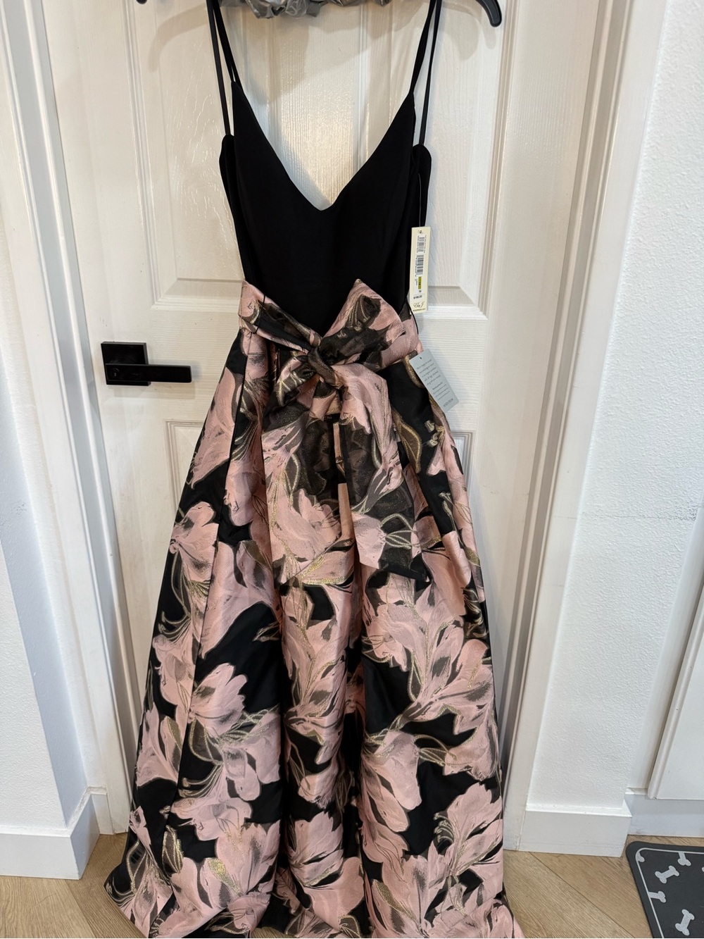 Eliza J Floral Jacquard Ball Gown Dress NWT Size 14 | Nordstrom